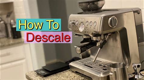Instead of the regular small pulses from the thermocoil during steaming (see Youtube clip of a normal working machine), sometimes the pump sends. . Descaling breville barista pro